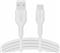 Belkin BOOST CHARGE Silicone cable USB-A to USB-C - 2M - White