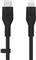 Belkin BOOST CHARGE Silicone cable USB-C to Lightning - 2M - Black