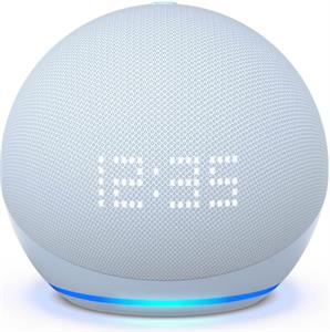 Amazon Echo Dot (5. Gen.) sa satom - sivo plava