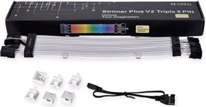 Cable Lian Li Strimer Plus V2 Triple 8-Pin RGB PCIe, VGA, 30cm