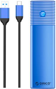 Case ext. for M.2 SATA 2230-2280 to USB 3.2 Gen1 Type-C, 5Gbps, aluminium, blue, ORICO PWM2