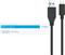 Cable USB-A to USB-C, USB 3.2 Gen1, 5Gbps, 3A, 1.8m, black, Ewent EC1056