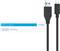 Cable USB-A to USB-C, USB 3.2 Gen1, 5Gbps, 3A, 1.8m, black, 