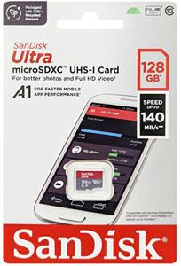 SANDISK MEMORIJSKA KARTICA MicroSDXC UHS-I 140MB/s 128GB