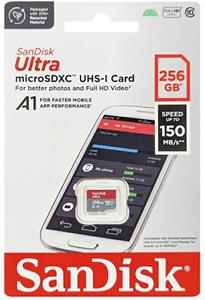 SANDISK MEMORIJSKA KARTICA MicroSDXC UHS-I 150MB/s 256GB