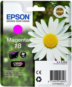 Epson 18 - magenta - original - ink cartridge