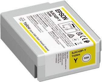 Epson SJIC42P-Y - yellow - original - ink cartridge