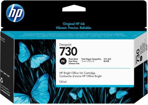 HP 730 - photo black - original - DesignJet - ink cartridge