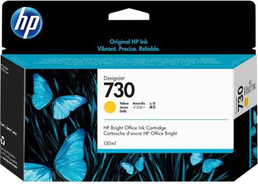 HP 730 - yellow - original - DesignJet - ink cartridge