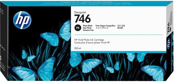 HP 746 - photo black - original - DesignJet - ink cartridge