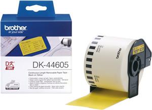 Brother labels DK44605 - Yellow