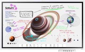 Samsung Interactive Touchscreen-Display Flip Pro WM55B - 138.68 cm (55) - 3840 x 2160 4K UHD