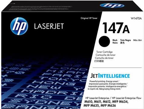 HP 147A - black - original - LaserJet - toner cartridge (W1470A)