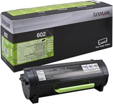 Lexmark 602XE - Extra High Yield - black - original - toner cartridge - Lexmark Corporate