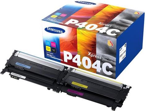 Samsung CLT-P404C - 4-pack - black, yellow, cyan, magenta - original - toner cartridge (SU365A)