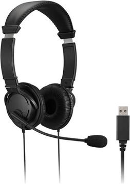 Kensington USB Hi-Fi Headphones - headphones with mic