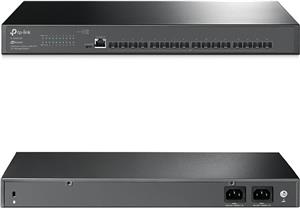 TP-Link Omada JetStream 16-Port 10GE SFP+ L2+ Managed preklopnik, 16×10G SFP+, RJ45/Micro-USB Console Port, 1U 19" Rack-mount