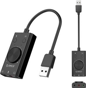 Orico USB eksterna zvučna kartica (ORICO-SC2-BK-BP)