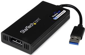StarTech.com USB 3.0 to DisplayPort Adapter - DisplayLink Certified - 4K 30Hz - USB / DisplayPort adapter - TAA Compliant - 9 m