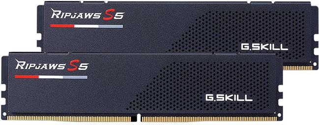 G.Skill Ripjaws S5 - DDR5 - kit - 32 GB: 2 x 16 GB - DIMM 288-pin - 5600 MHz / PC5-44800 - unbuffered F5-5600J2834F16GX2-RS5K