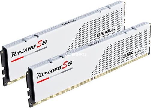 G.Skill Ripjaws S5 - DDR5 - kit - 64 GB: 2 x 32 GB - DIMM 288-pin - 6000 MHz / PC5-48000 - unbuffered