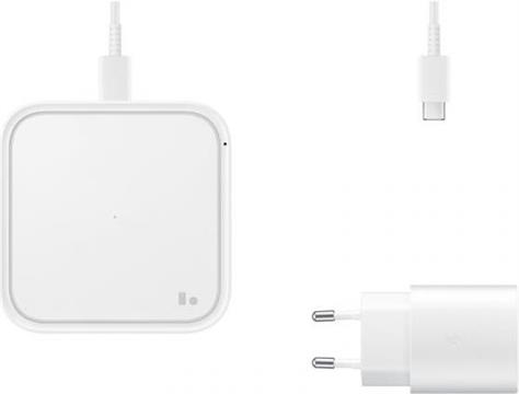 Bežični punjač SAMSUNG s adapterom EP-P2400TWEGEU, USB-C, 15W, bijeli EP-P2400TWEGEU