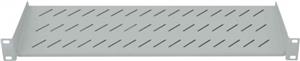 Intellinet 712200 Shelf 1U 150mm 19" Rack 2 Fixing Points Perforated Gray