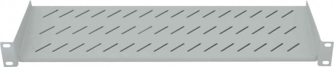 Intellinet 712200 Shelf 1U 150mm 19" Rack 2 Fixing Points Perforated Gray