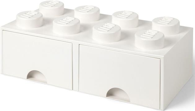 Lego Brick Drawer 8 bijela