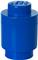 Lego Storage Brick 1 Round plava