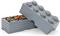 Lego Storage Brick 8 siva