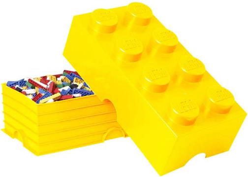 Lego Storage Brick 8 žuta