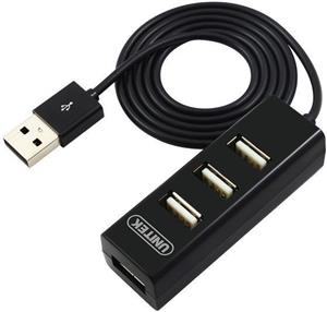 Unitek 4-porty USB 2.0 crna