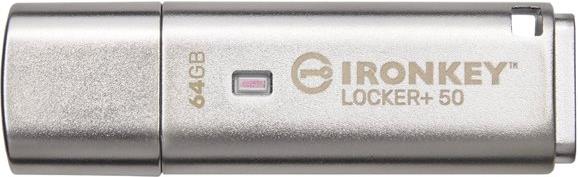 Kingston IronKey Locker+ 50 64GB USB 3.0