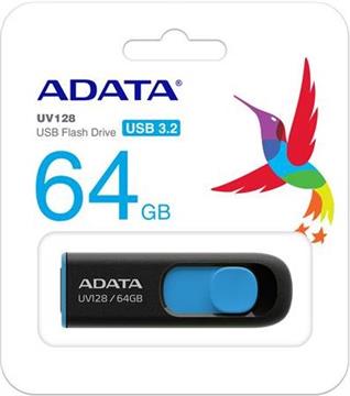 USB memorija Adata 64GB UV128 Blue AD