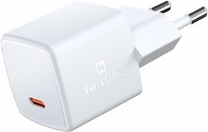 Swissten GaN USB-C 33W biała