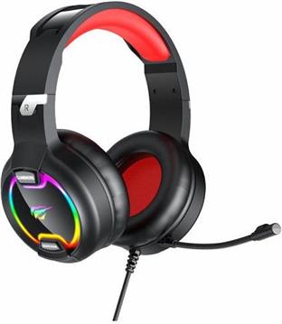 Havit GAMENOTE H2233D RGB czarno-crvena