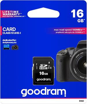 GOODRAM SDHC 16GB Class 10 UHS