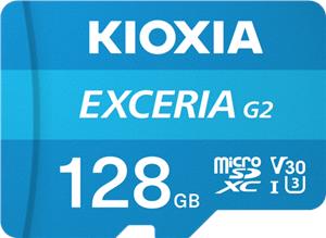 Kioxia Exceria Gen2 microSDHC 128GB UHS-I U3 V30