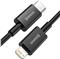 Kabel USB-C do Lightning Baseus Superior Series, 20W, PD, 1m (crna)