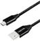 LogiLink micro USB 0.3m crna