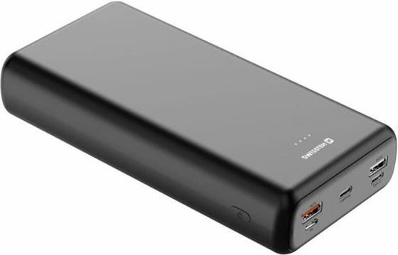 Swissten Power Line 30000 mAh 20W Power Delivery crna