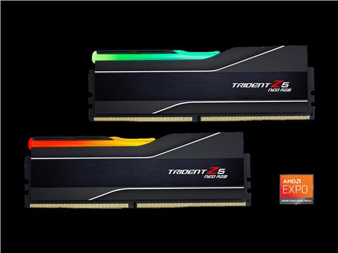 G.Skill Trident Z5 Neo RGB - DDR5 - kit - 64 GB: 2 x 32 GB - DIMM 288-pin - 6000 MHz / PC5-48000 - unbuffered