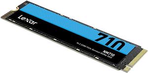 LEXAR LNM710 1TB High Speed PCIe Gen 4X4 M.2 NVMe, up to 5000 MB/s read and 4500 MB/s write