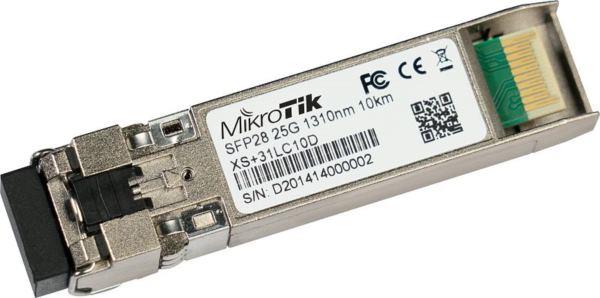 Mikrotik SFP/SFP+/SFP28 module 1/10/25G, Single Mode, 10km, 1310nm, (XS+31LC10D)