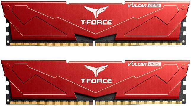 RAM Team D5 6400 32GB C40 Vulcan red K2