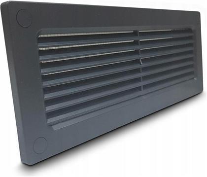 Ventilacijska rešetka Awenta KP204-30GR grafit 60x204mm