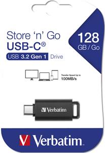 Verbatim Store'n'Go USB-C 3.2 Gen1, 128GB, crni