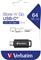 Verbatim Store'n'Go USB-C 3.2 Gen1, 64GB, crni