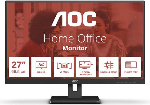 AOC LED-Display 27E3UM/BK - 68.6 cm (27) - 1920 x 1080 Full HD